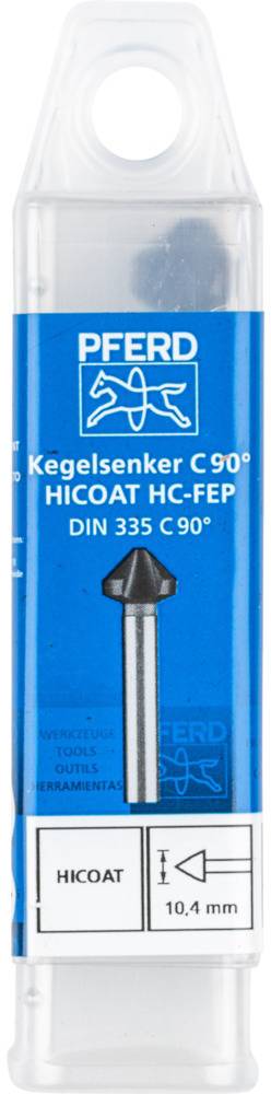 PFERD KES HSS DIN 335 C90° HC-FEP 10,4 25202143 Kegelsenker 10.4mm HSS 1St.