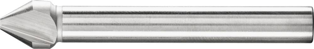 Metallischer Senker mit kegelförmiger Spitze, zum Senken von Löchern in Materialien wie Holz oder Metall.