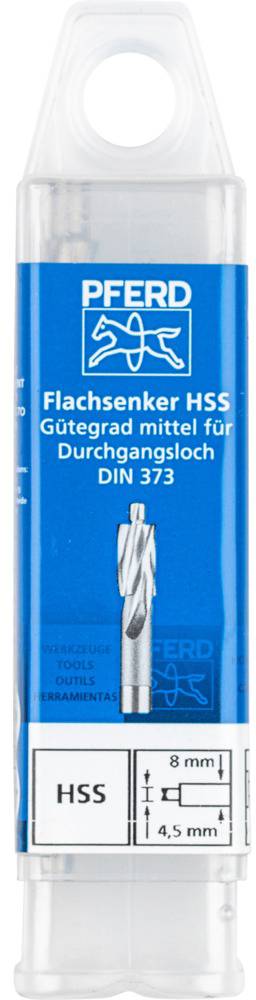 PFERD FLS HSS DIN 373 8,0M 25203108 Flachsenker 8mm HSS 1St.