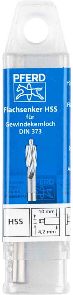 PFERD FLS HSS DIN 373 10,0 GKL 25203116 Flachsenker 10mm HSS 1St.