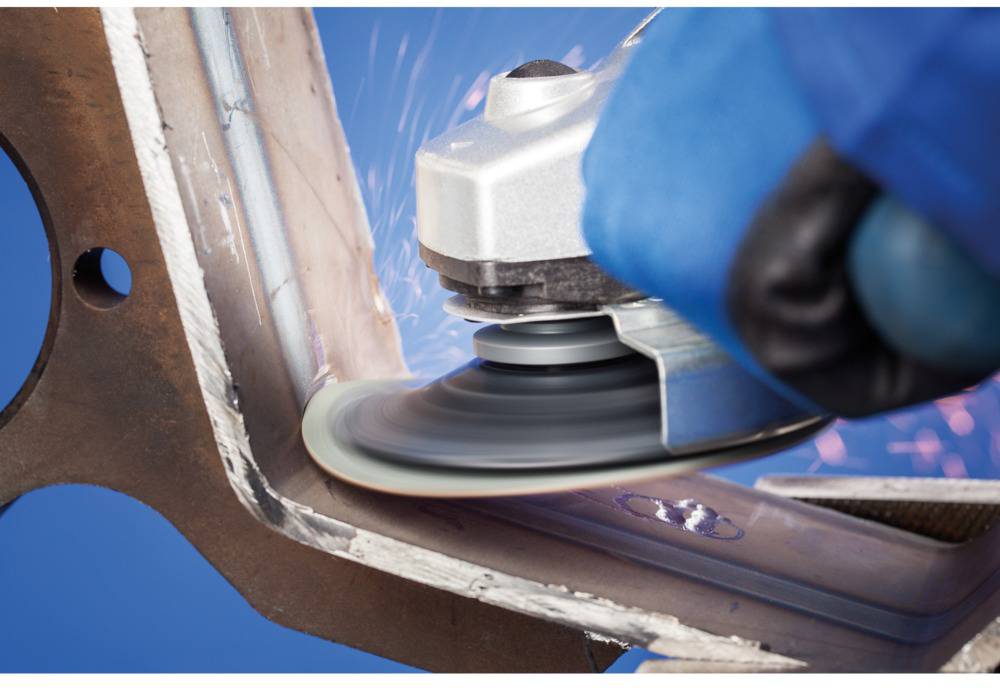 PFERD 64190106 COMBICLICK Korund Fiberscheibe Ø 125mm A 60 für universelle Anwendungen Durchmesser 125mm