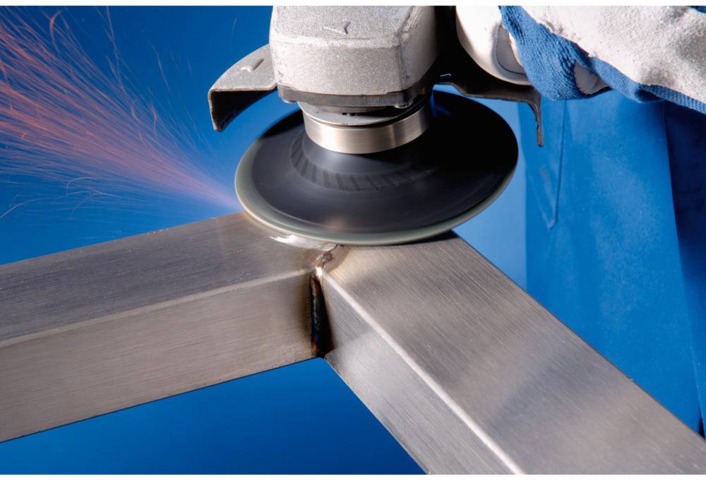 PFERD 64191122 COMBICLICK Korund Fiberscheibe Ø 125mm A-COOL 220 für Edelstahl Durchmesser 125mm