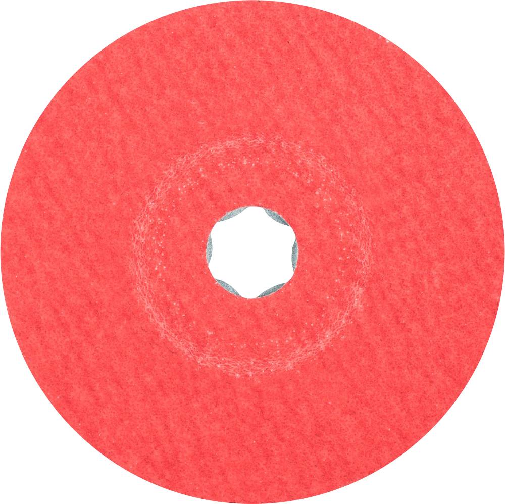 PFERD 64193106 COMBICLICK Keramikkorn Fiberscheibe Ø 125 mm CO-COOL 60 für Edelstahl Durchmesser 12