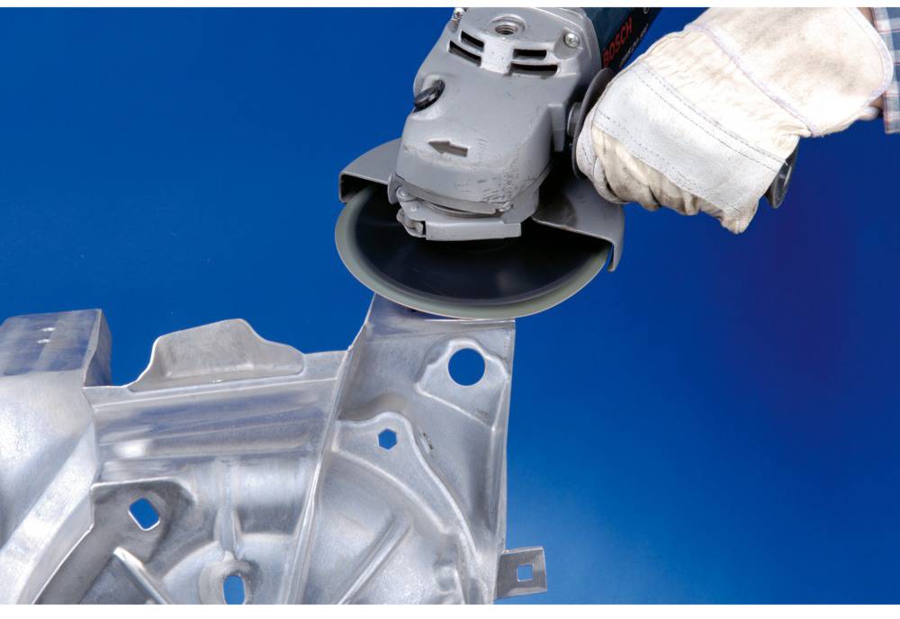 PFERD 64193112 COMBICLICK Keramikkorn Fiberscheibe Ø 125 mm CO-COOL 120 für Edelstahl Durchmesser 125 mm