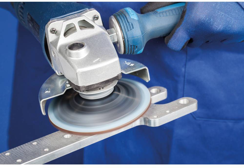 PFERD TOOLS 42000062 COMBICLICK harte Vliesronde CC Ø 125mm A 100G zum Feinschliff & Finish für Winkelschleifer Durchmesser 125mm