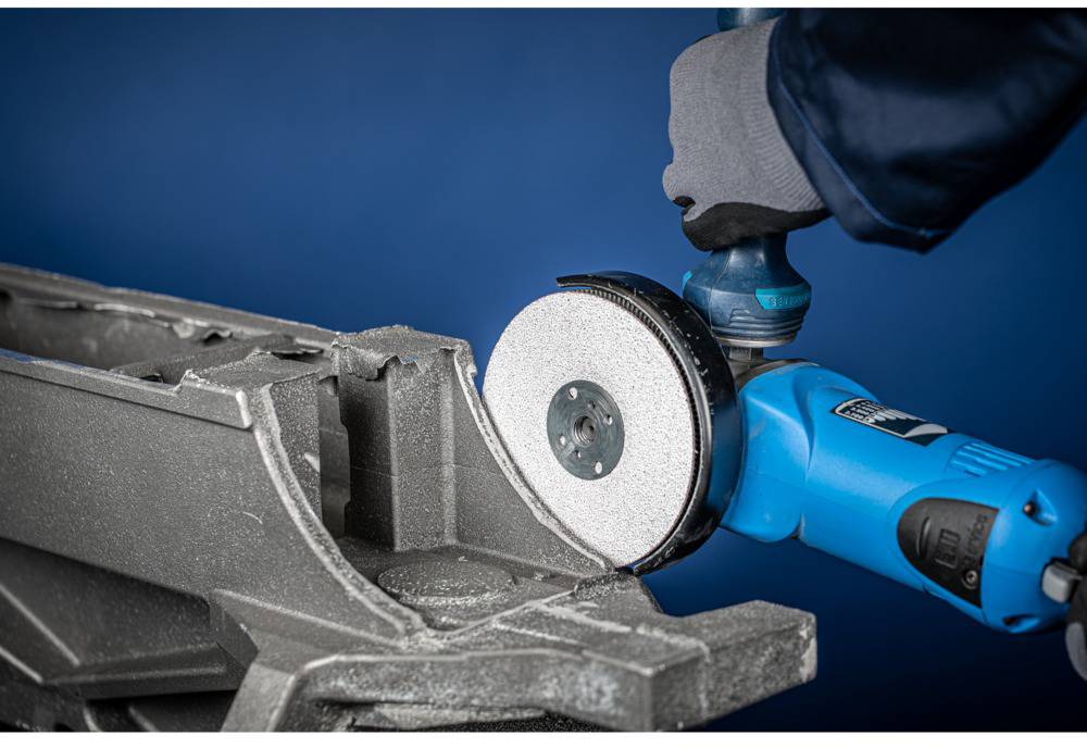 PFERD 64281280 Keramikkorn Fiberscheibe Ø 125mm CO-ALU 80 für weiche NE Metalle Durchmesser 125mm