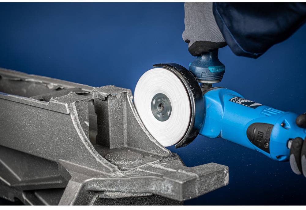 PFERD 64281280 Keramikkorn Fiberscheibe Ø 125mm CO-ALU 80 für weiche NE Metalle Durchmesser 125mm