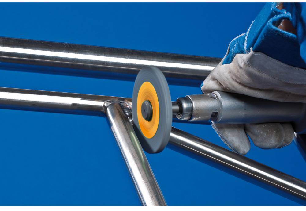 PFERD 44691061 POLINOX Kompaktschleifrad 150 x 25,4mm Korund A grob Ausführung hart 150mm 1St.