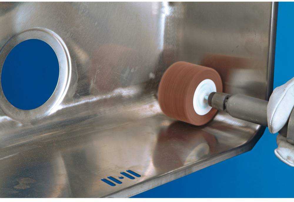 PFERD 44658100 POLINOX Vlies-Schleifstift PNL Ø 80 x 50mm Durchmesser 80mm 10St.