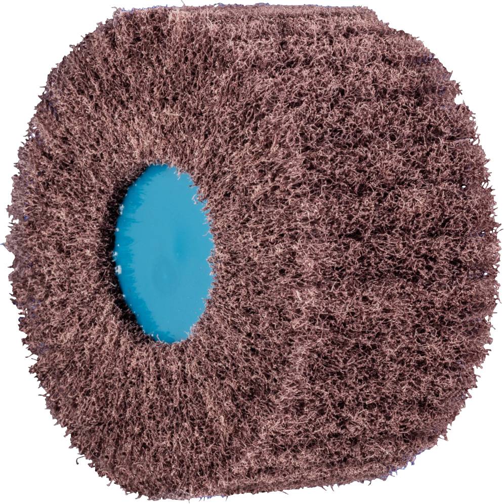 PFERD 44642001 POLINOX Vlies-Schleifrad PNL Ø 100 x 50mm Gewinde M14A 100 für Feinschliff & Finish 100mm 5St.