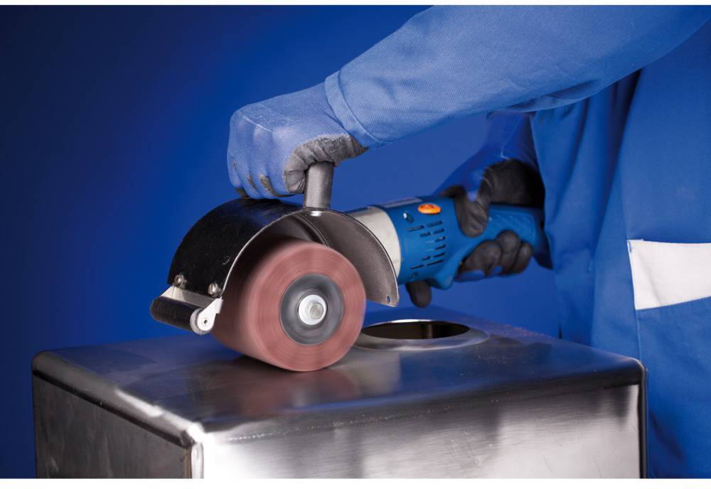 PFERD 44641203 POLINOX Vlies-Schleifwalze PNG Ø 100 x 100mm Keilnut 19mm A 280 für Feinschliff & Finish 100mm 1St.