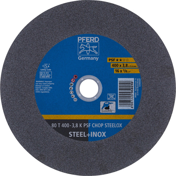 PFERD PSF CHOP STEELOX 69690002 Trennscheibe gerade 400mm 5 St. Edelstahl, Stahl