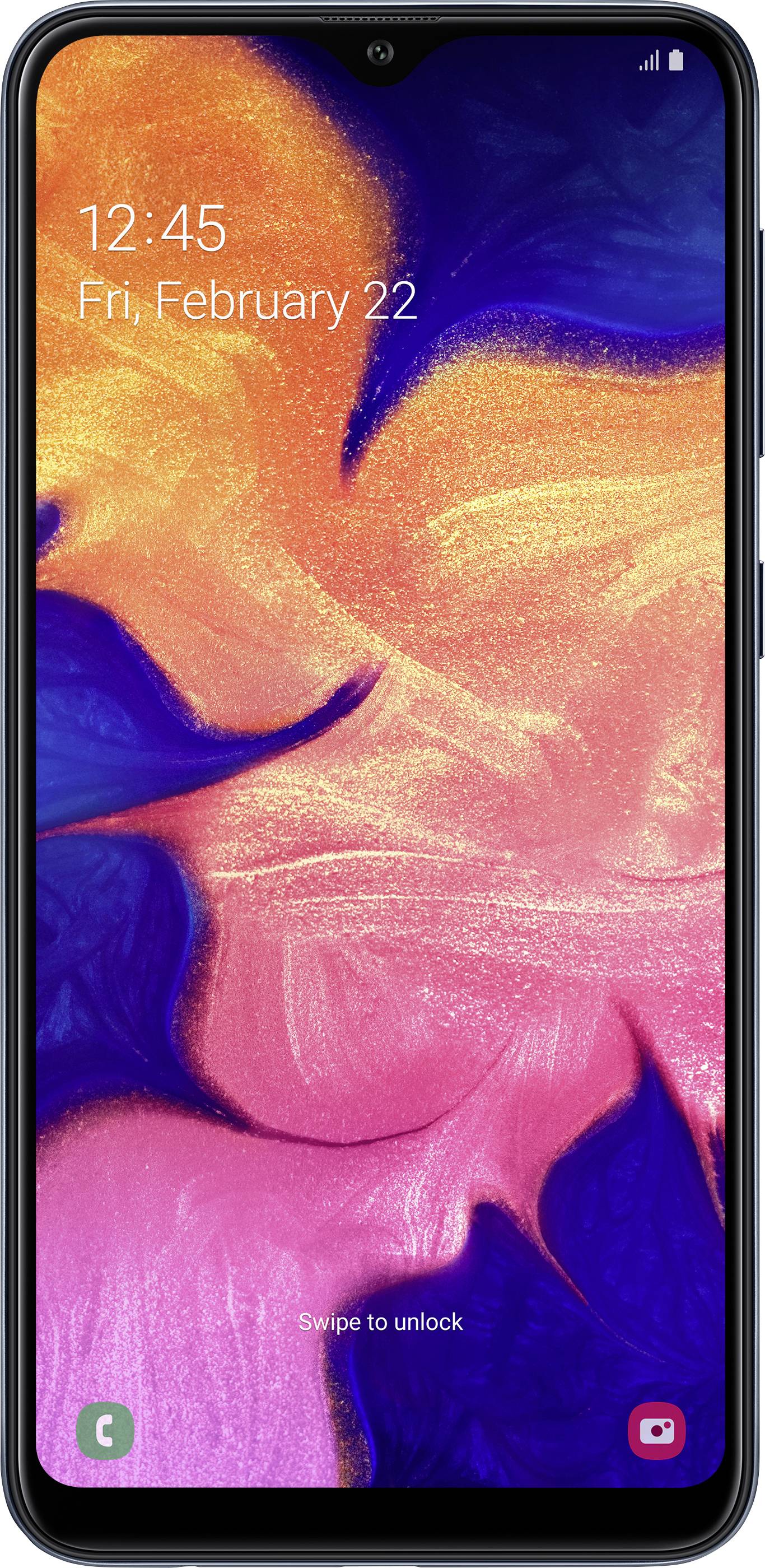 Samsung Galaxy A10 Dual-SIM Smartphone 32 GB 6.2 Zoll (15.7 cm) Dual-SIM Android™ 9.0 Schwarz