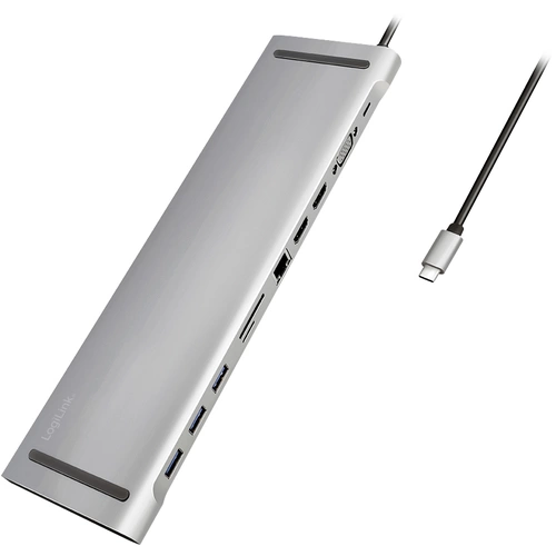 LogiLink USB-C® Dockingstation UA0373 Passend für Marke Dockingstations: Universal USB-C® Power De LogiLink USB-C® Dockingstation UA0373 Passend für Marke Dockingstations: Universal USB-C® Power De