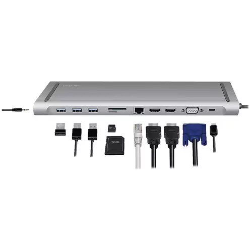 LogiLink USB-C® Dockingstation UA0373 Passend für Marke Dockingstations: Universal USB-C® Power De LogiLink USB-C® Dockingstation UA0373 Passend für Marke Dockingstations: Universal USB-C® Power De