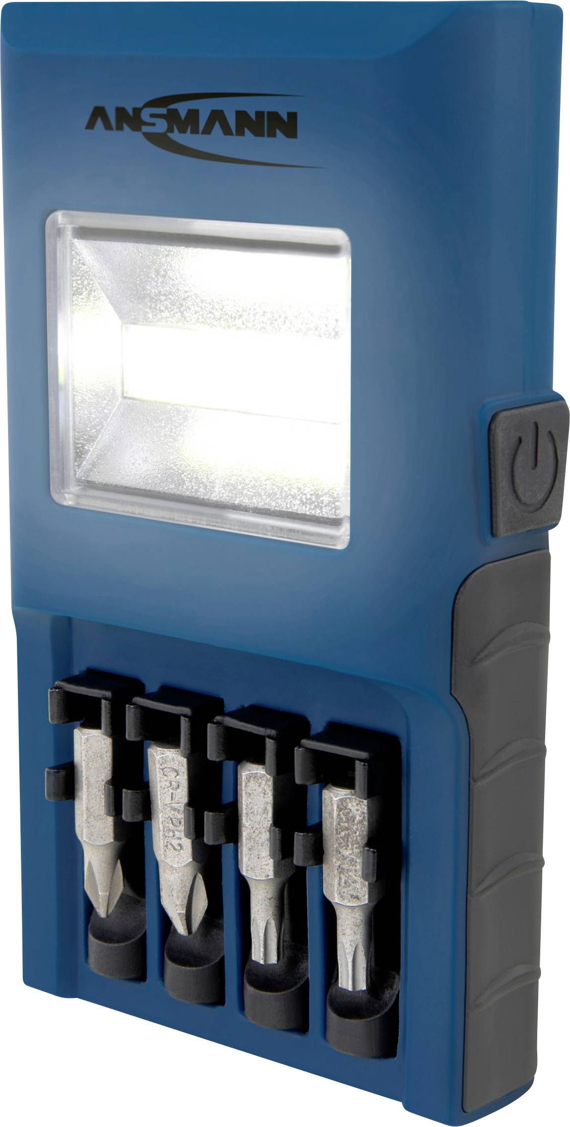 Ansmann 1600-0303 Batteriebetriebene Werkstattleuchte WL180B mit Bithalter 2021 Energieeffizienzklasse n.rel