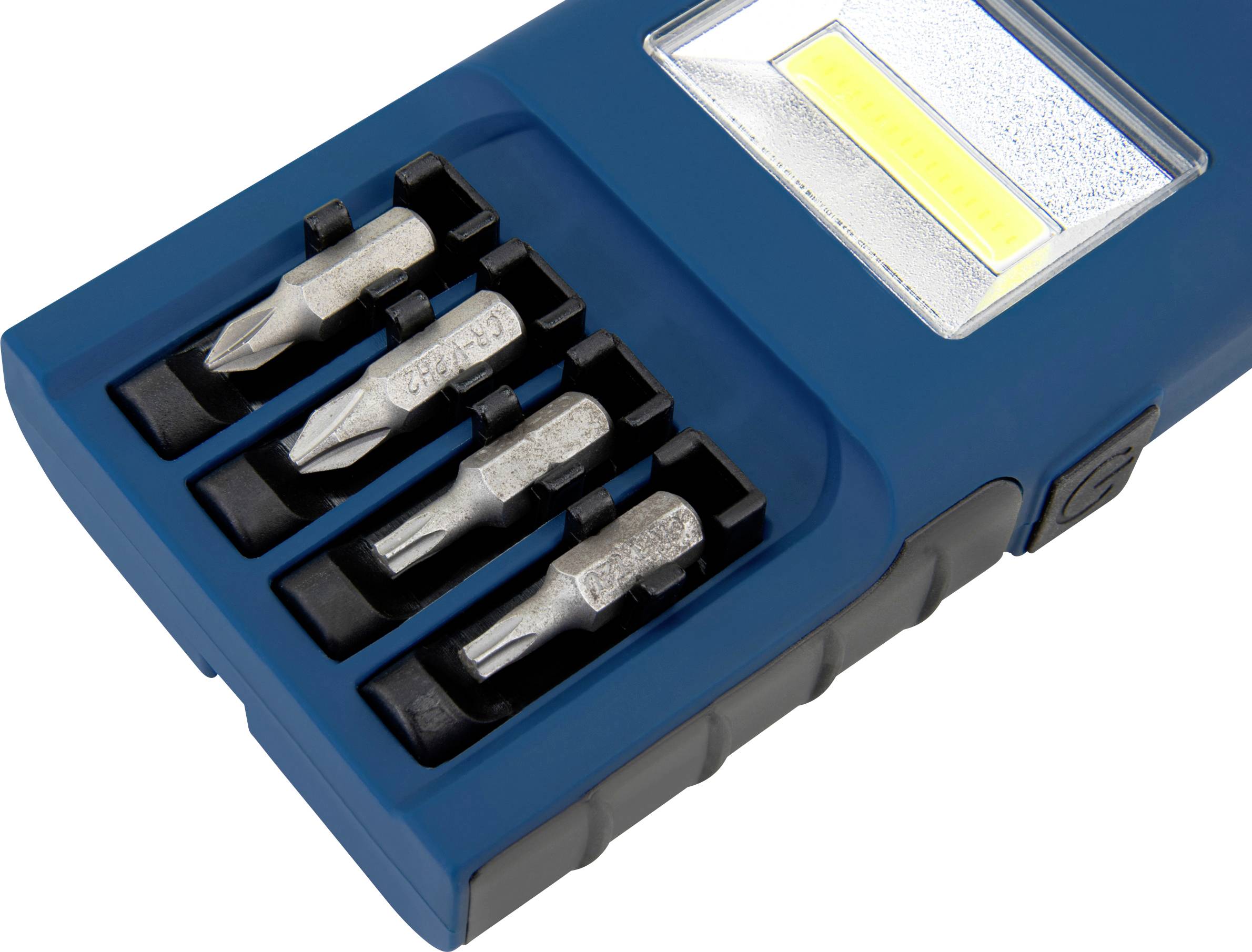 Ansmann 1600-0303 Batteriebetriebene Werkstattleuchte WL180B mit Bithalter 2021 Energieeffizienzklasse n.rel