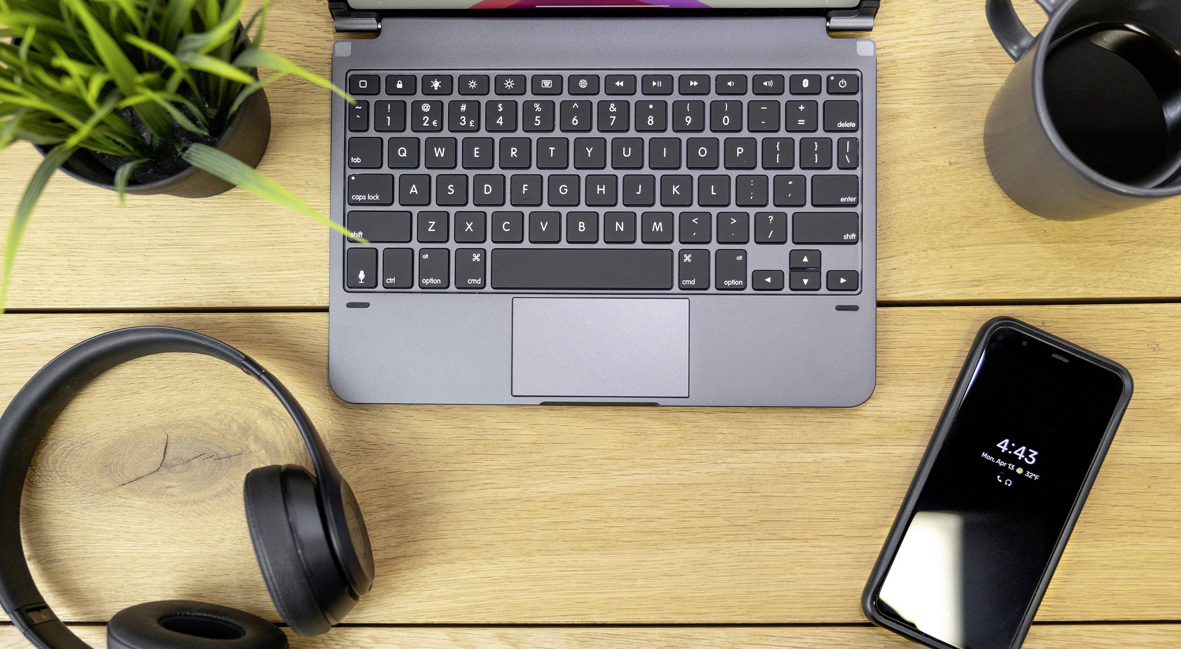 Brydge BRYTP6022G Tablet-Tastatur Passend für Marke (Tablet): Apple iPad Pro 12.9 (3.Generation), iPad Pro 12.9 (4. Generation)