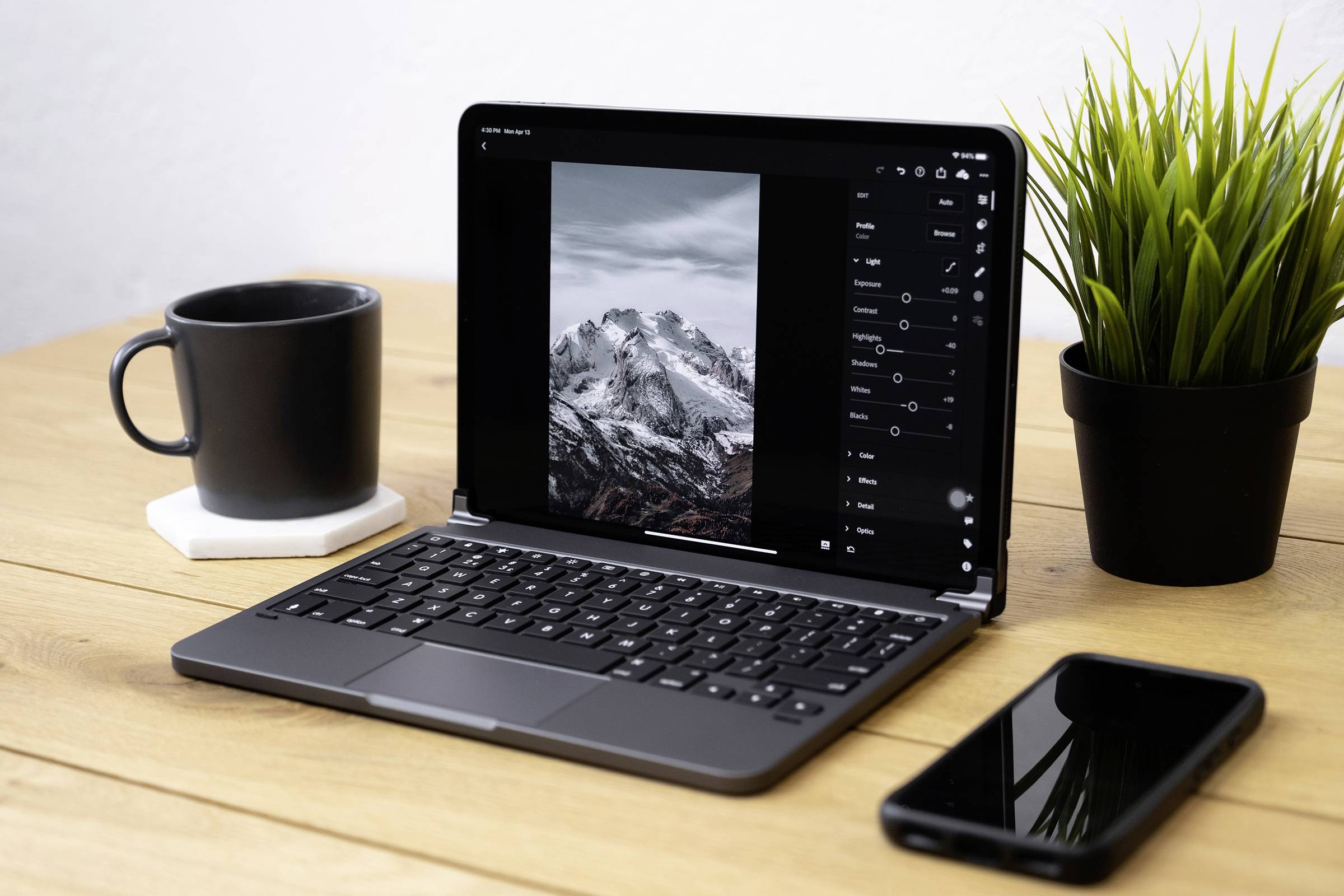 Brydge BRYTP6022G Tablet-Tastatur Passend für Marke (Tablet): Apple iPad Pro 12.9 (3.Generation), iPad Pro 12.9 (4. Generation)