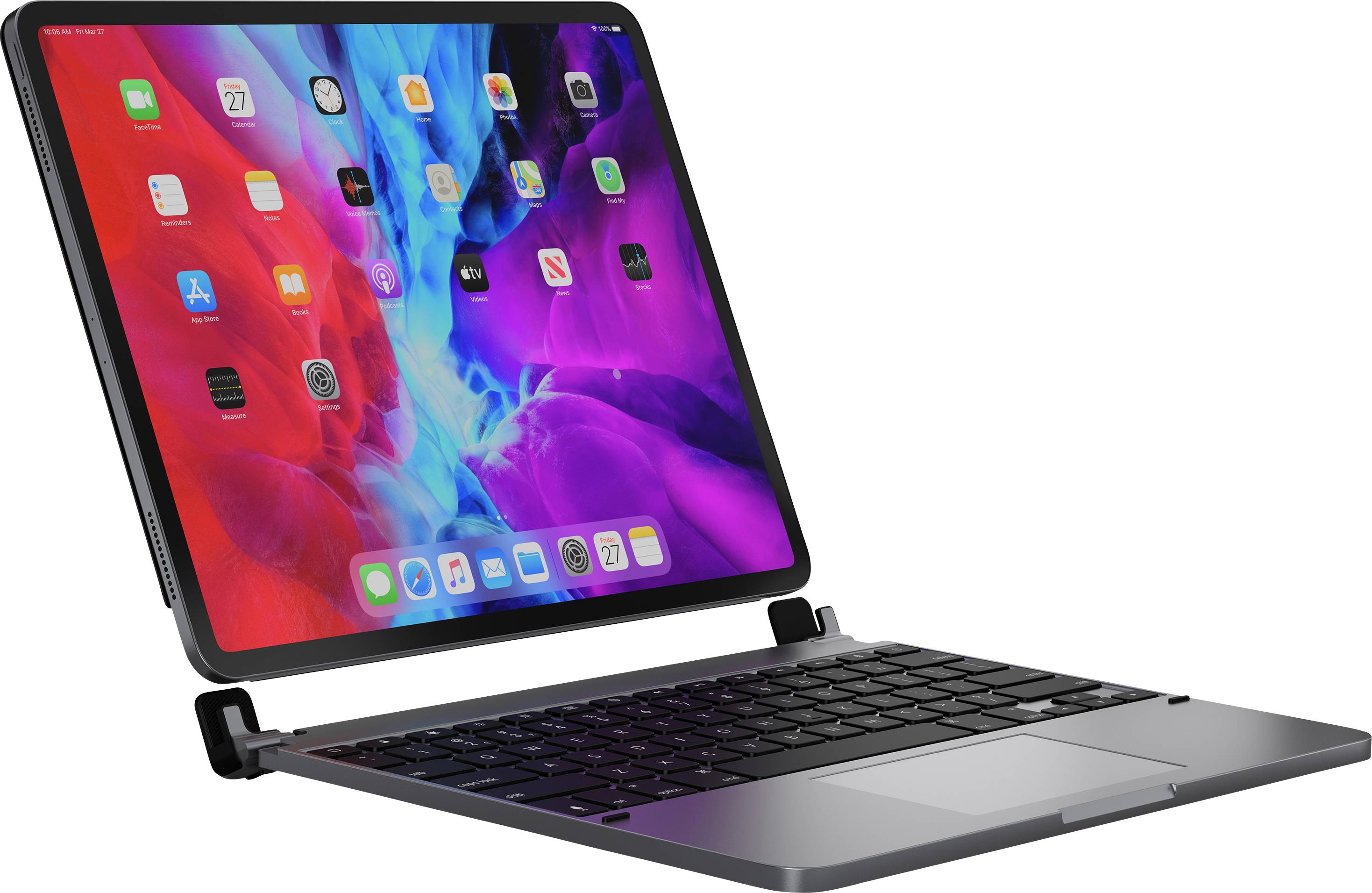 Brydge BRYTP6022G Tablet-Tastatur Passend für Marke (Tablet): Apple iPad Pro 12.9 (3.Generation), iPad Pro 12.9 (4. Generation)