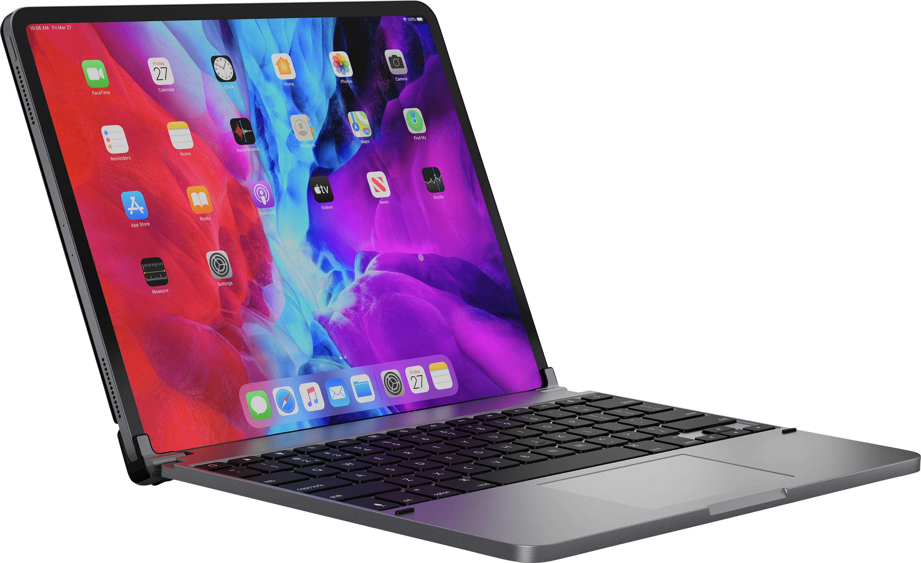 Brydge BRYTP6022G Tablet-Tastatur Passend für Marke (Tablet): Apple iPad Pro 12.9 (3.Generation), iPad Pro 12.9 (4. Generation)