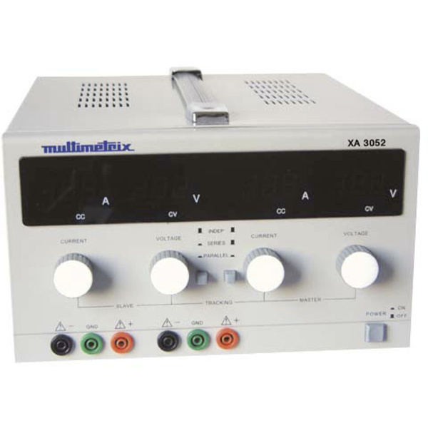 Multimetrix XA 3052 Labornetzgerät, einstellbar 0 - 30 V 0 mA - 5 A Anzahl Ausgänge 2 x