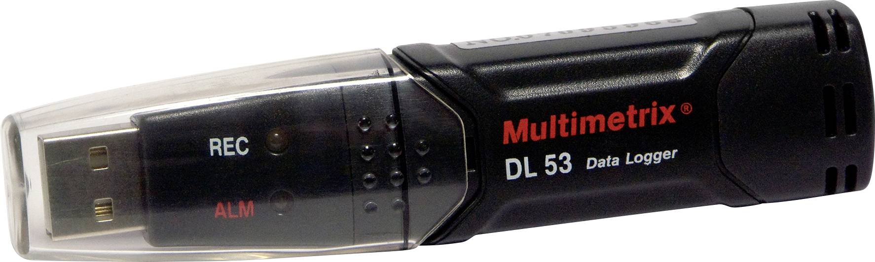 Multimetrix P06230801 DL 53 Luftfeuchte-Datenlogger, Temperatur-Datenlogger Messgröße Luftfeuchtigk