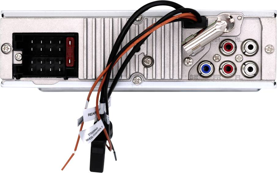 Blaupunkt Doha 112 BT Autoradio Anschluss für Lenkradfernbedienung, Bluetooth®-Freisprecheinrichtung, inkl. Fernbedienung