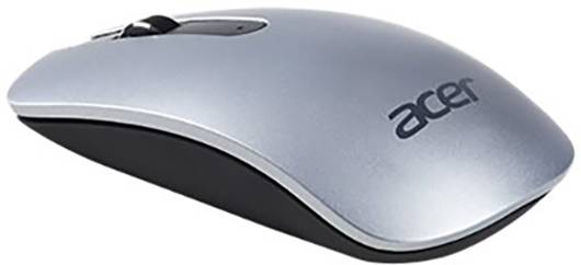 Acer Thin-n-Light Maus Kabellos, USB Optisch Silber 3 Tasten 1000 dpi