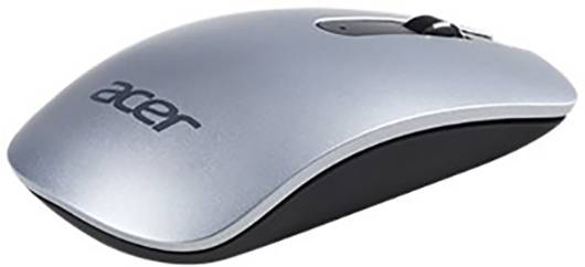 Acer Thin-n-Light Maus Kabellos, USB Optisch Silber 3 Tasten 1000 dpi
