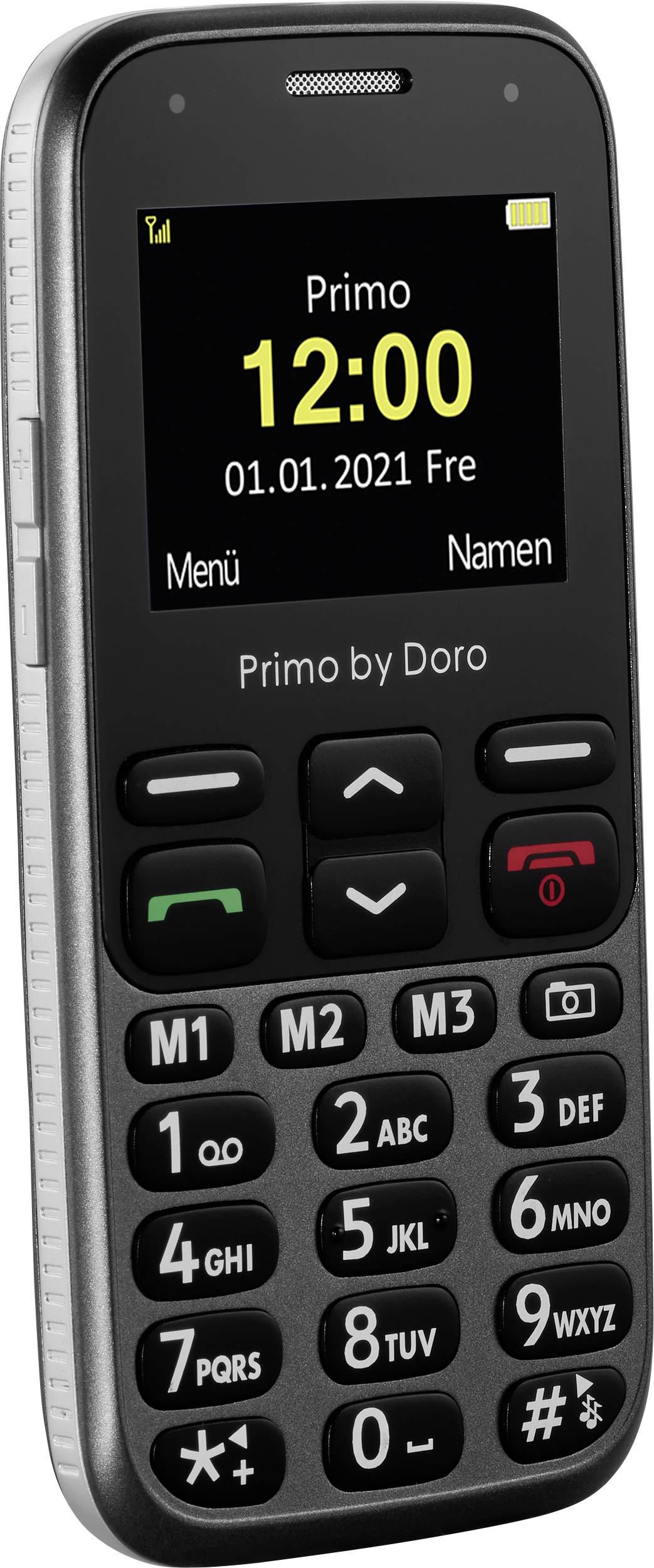 Primo by DORO 218 Senioren-Handy SOS Taste Schwarz