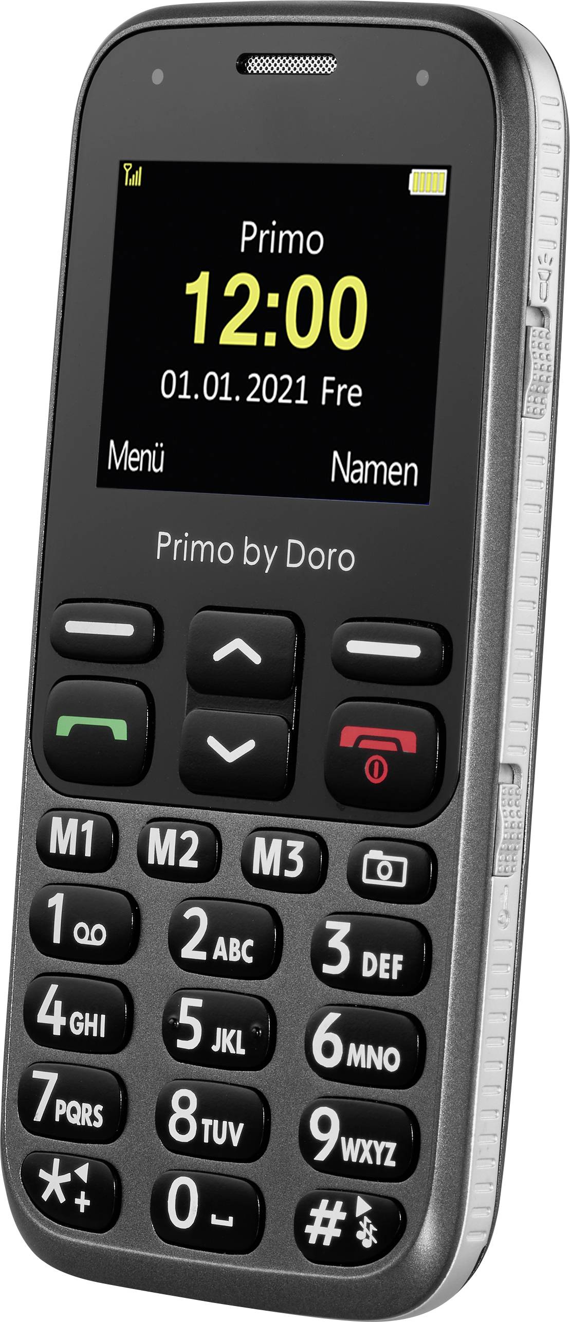 Primo by DORO 218 Senioren-Handy SOS Taste Schwarz