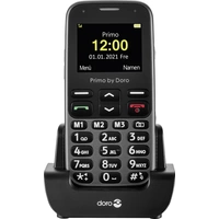Primo by DORO 218 Senioren-Handy SOS Taste Schwarz Primo by DORO 218 Senioren-Handy SOS Taste Schwarz