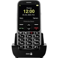 Primo by DORO 368 Senioren-Handy SOS Taste Graphite Primo by DORO 368 Senioren-Handy SOS Taste Graphite