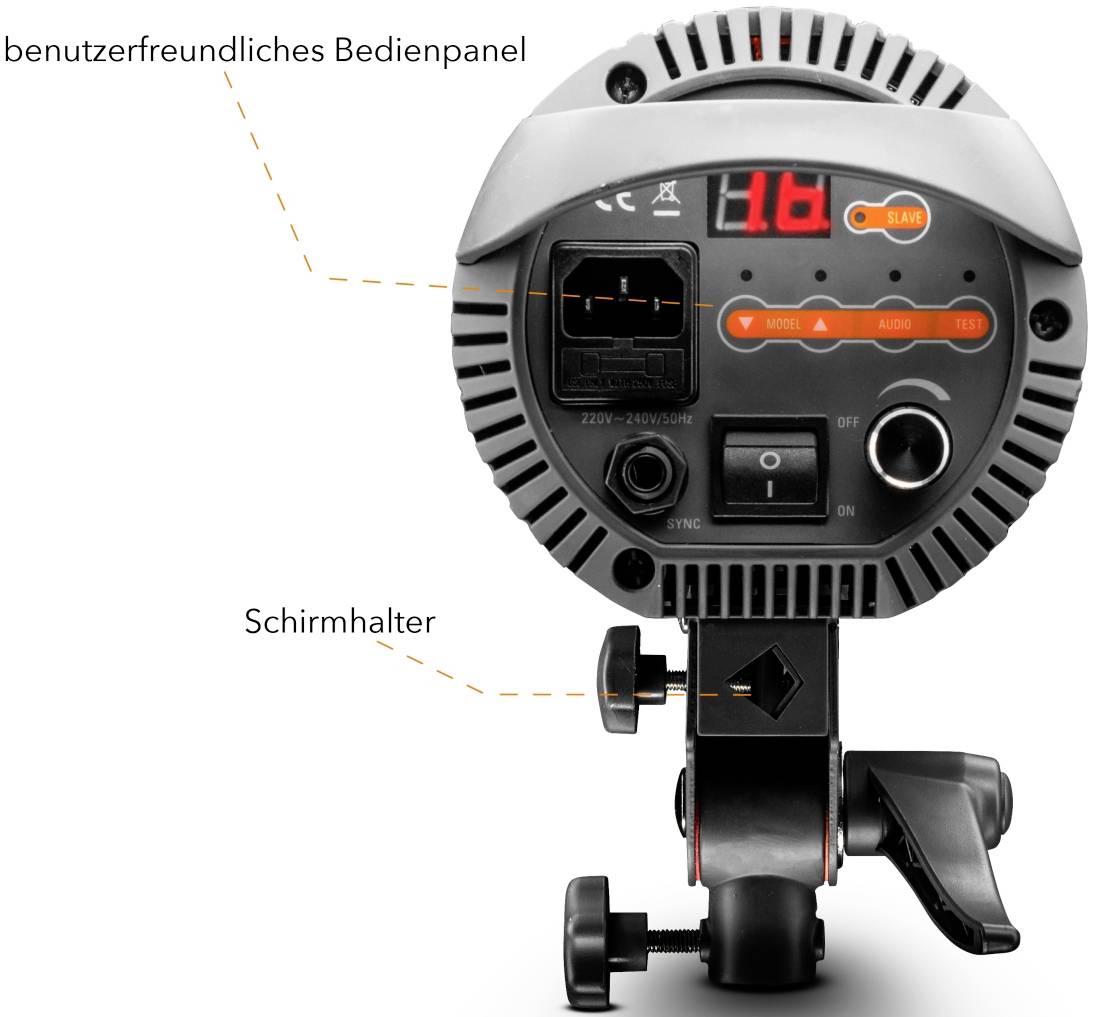 Walimex Pro Blitzzubehör-Set VC Excellence Studioset Master 400