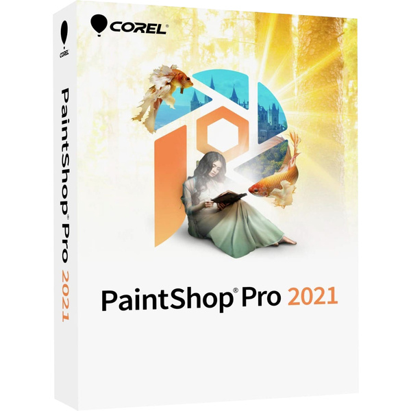 Corel PaintShop Pro 2021 Vollversion, 1 Lizenz Windows Bildbearbeitung