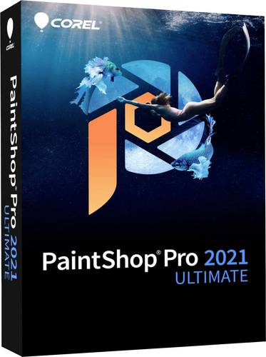 Corel PaintShop Pro 2021 Ultimate Vollversion, 1 Lizenz Windows Bildbearbeitung  - Onlineshop Voelkner