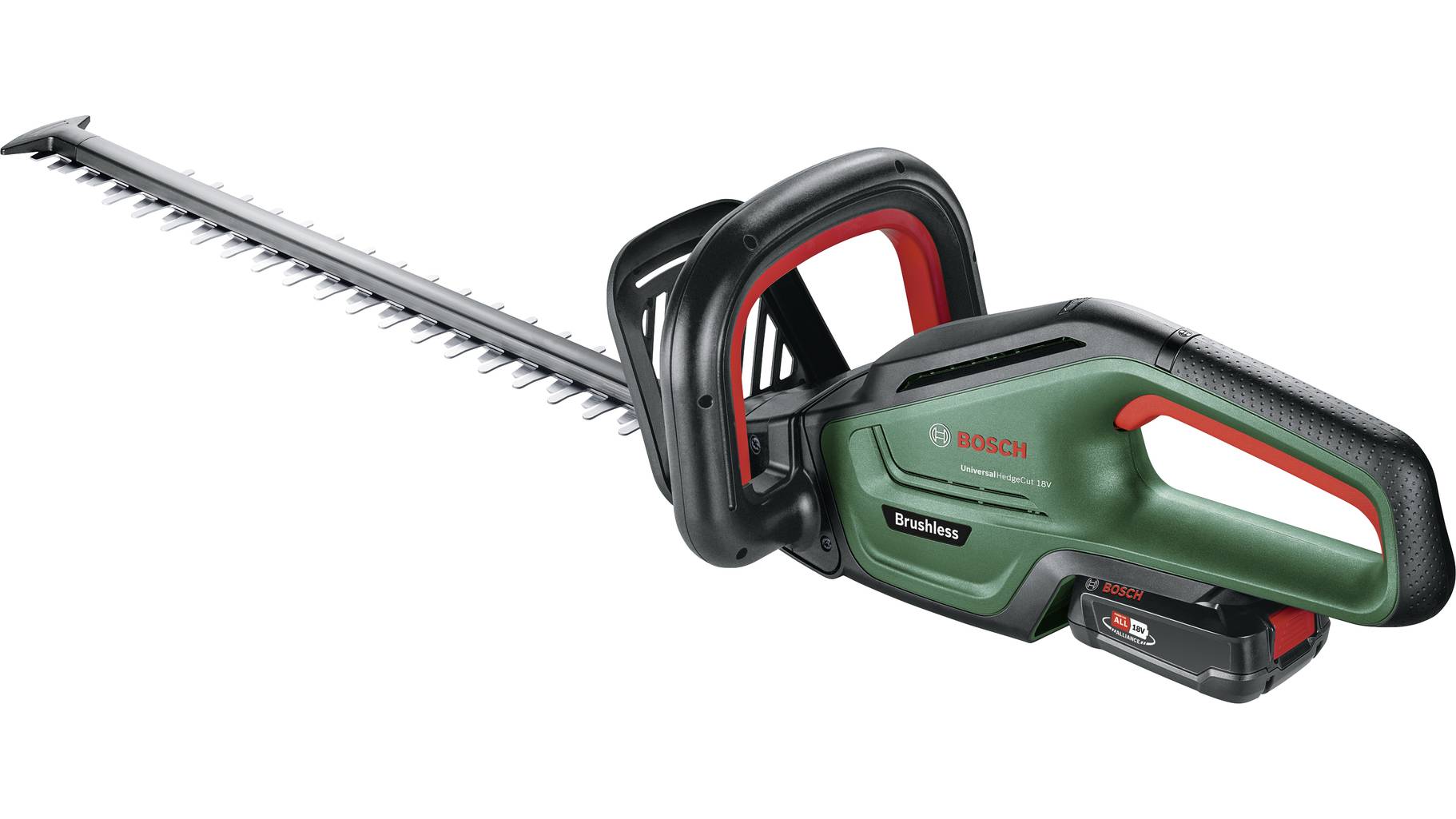 Bosch Home and Garden UniversalHedgeCut 18-55 Akku Heckenschere ohne Akku 18V Li-Ion bosch mini heckenschere