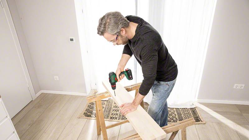 Bosch Home and Garden AdvancedDrill 18 2-Gang-Akku-Bohrschrauber 18V inkl. Akku, inkl. Koffer, inkl. Ladegerät