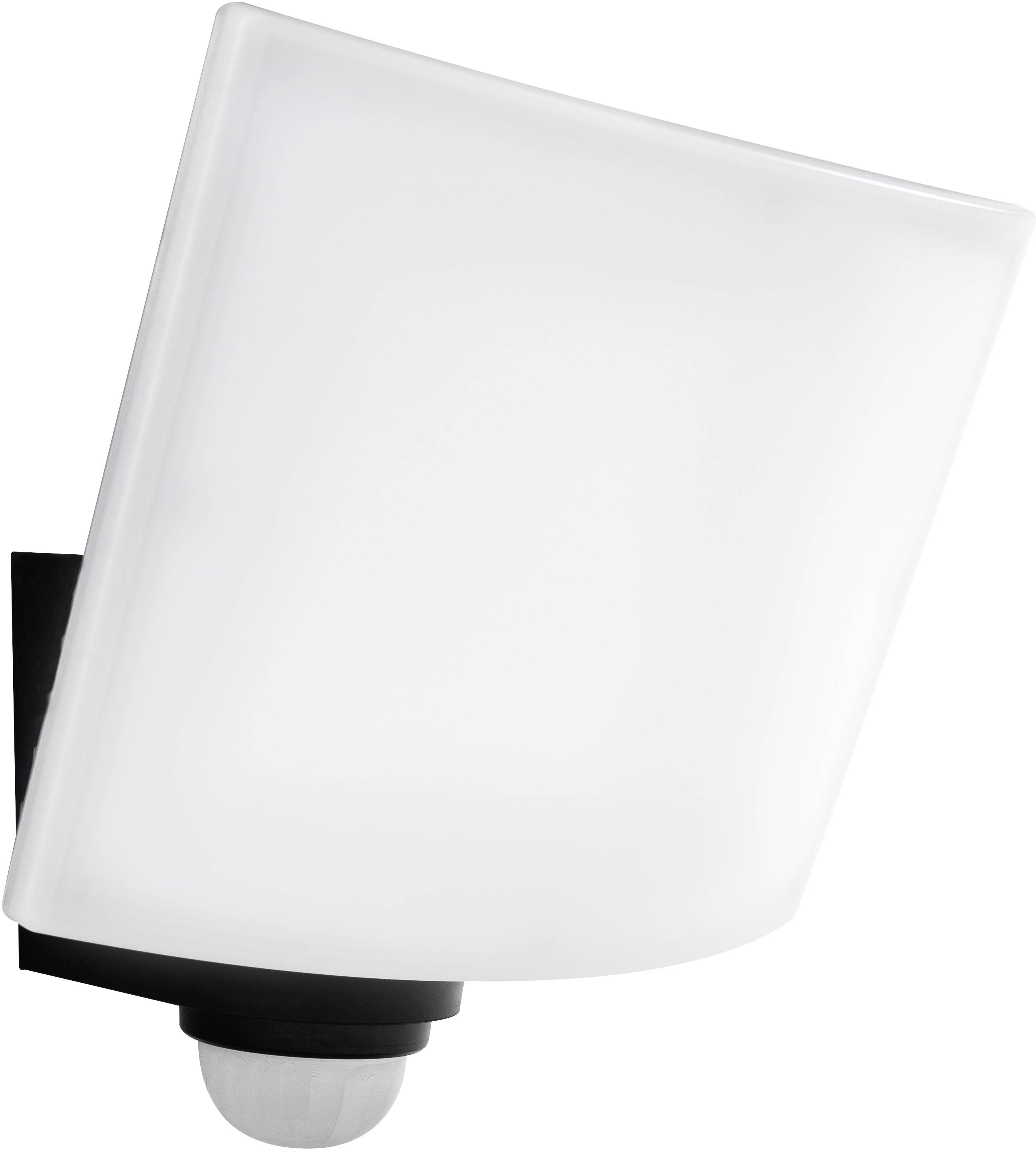 REV McSensor LED Sensorleuchte 28W anthrazit 2011100120 LED-Außenstandleuchte mit Bewegungsmelder 28W Anthrazit