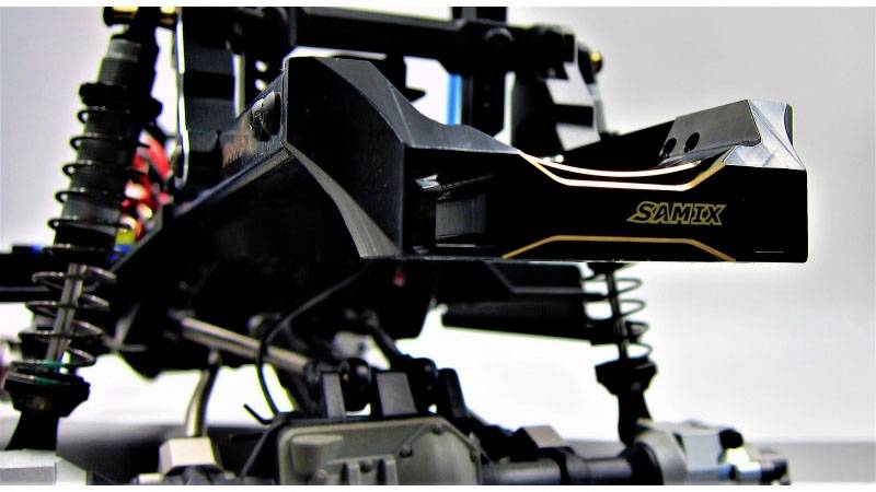 Samix SAM-trx4-4061 Tuning TRX-4 brass rear bumper mount set SAMtrx4-4061