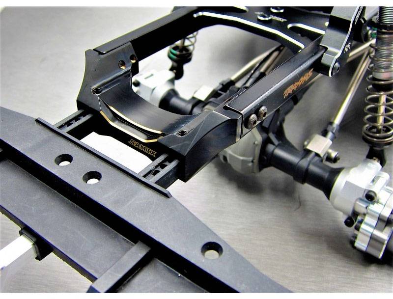 Samix SAM-trx4-4061 Tuning TRX-4 brass rear bumper mount set SAMtrx4-4061