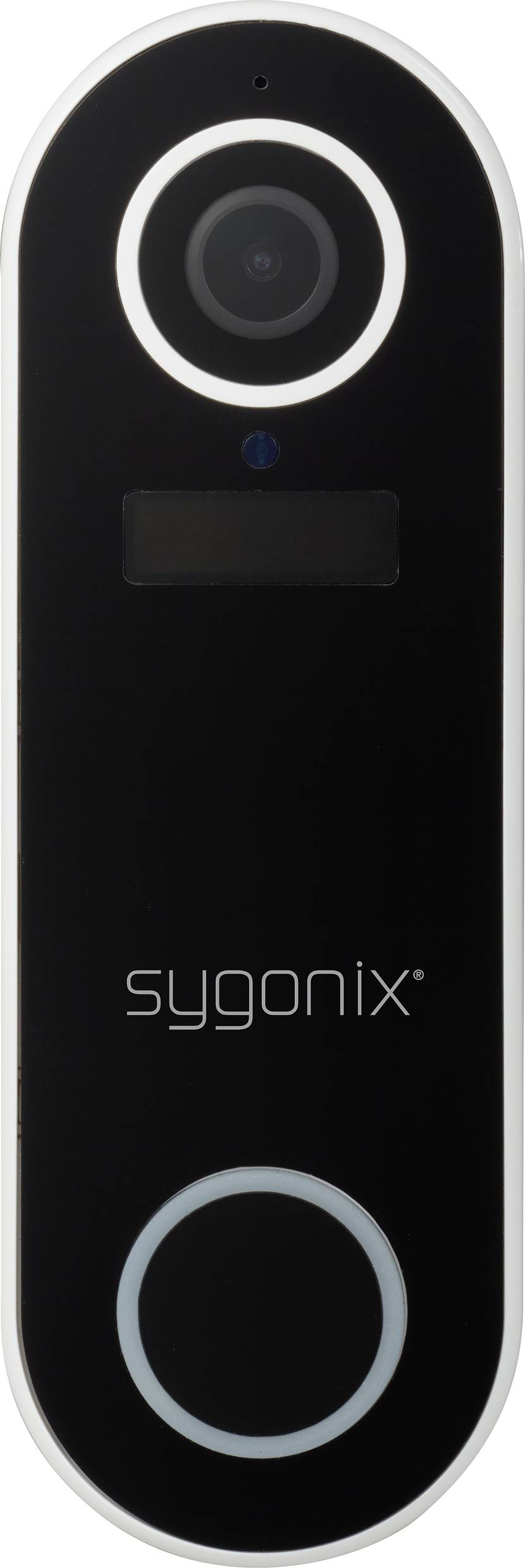 Sygonix SY-DB 500 IP-Video-Türsprechanlage WLAN Außeneinheit Weiß, Schwarz