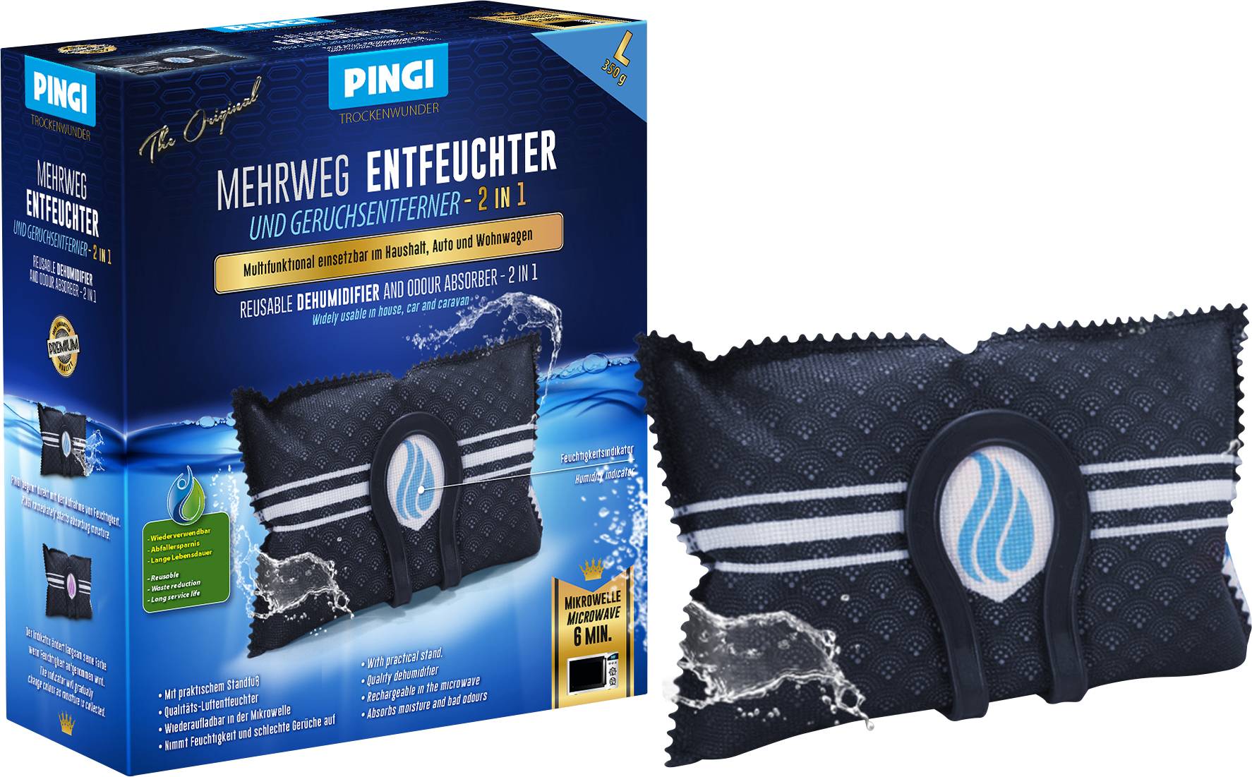 PINGI Luftentfeuchter-Beutel