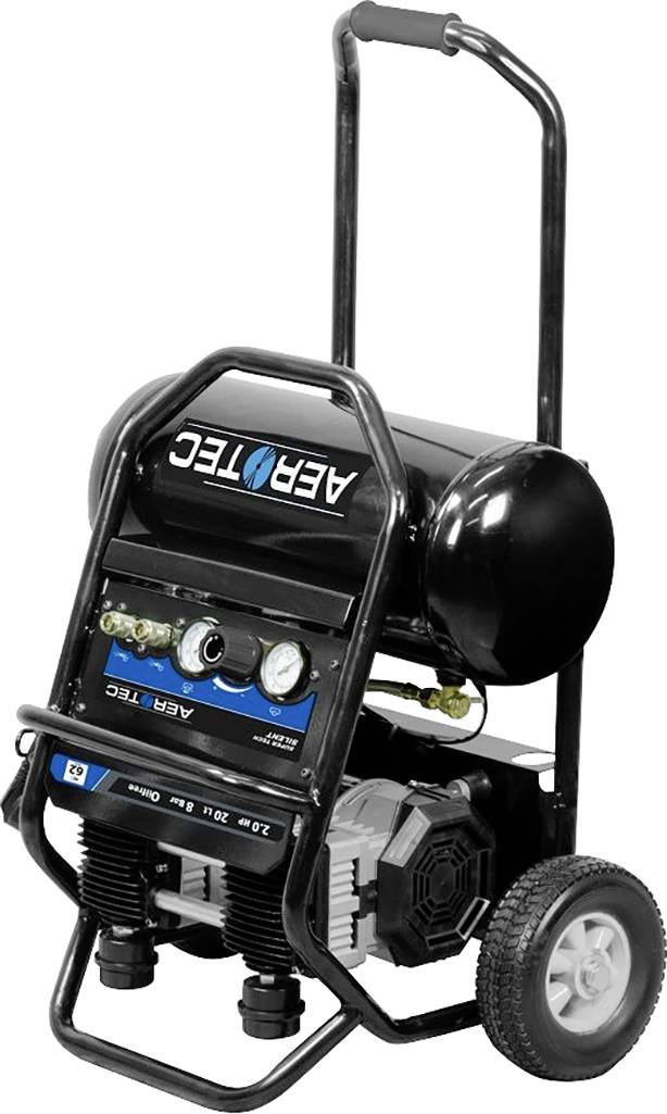 Aerotec Druckluft-Kompressor SUPERTECH Silent 20l 8 bar