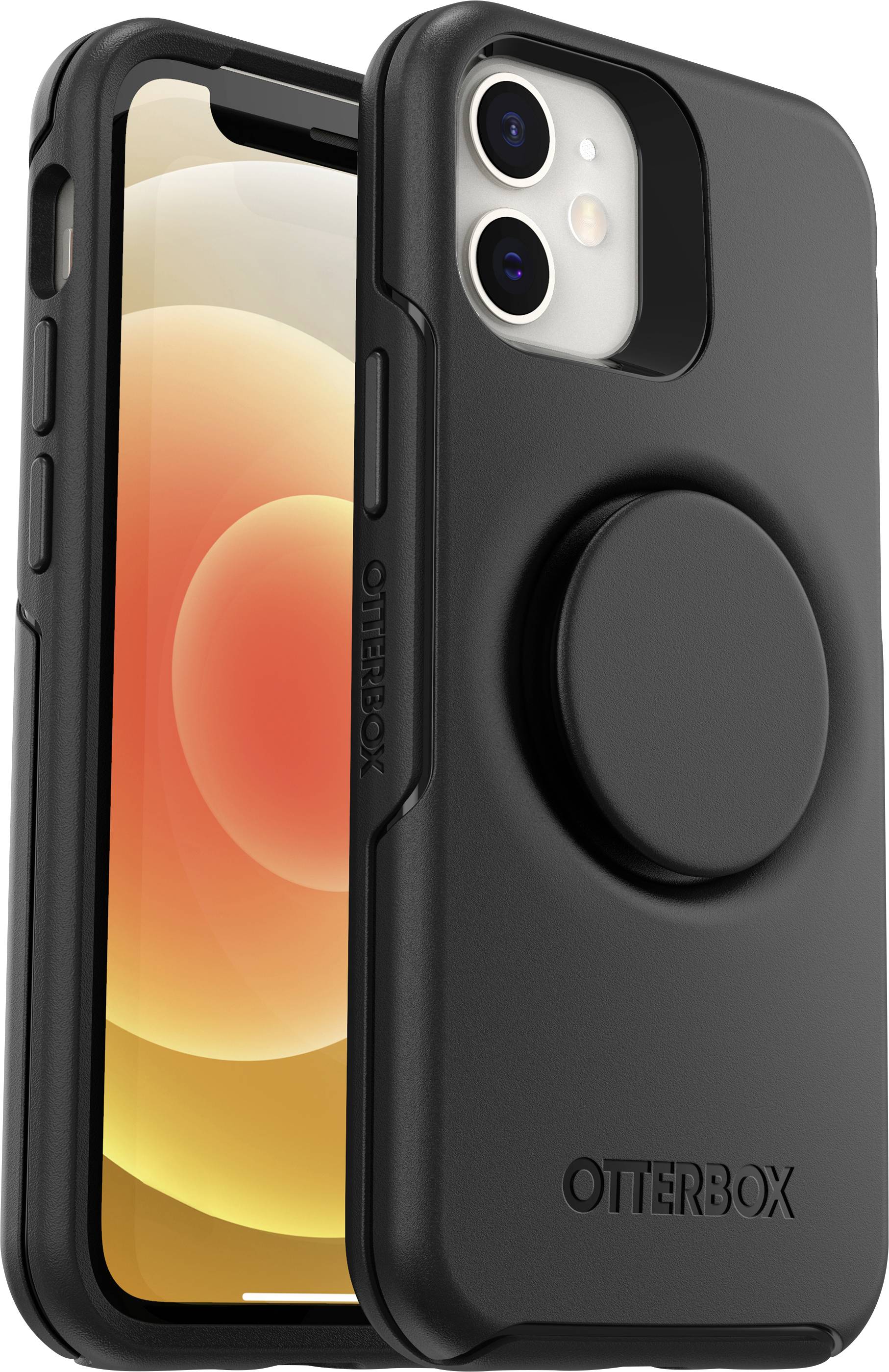 Otterbox Pop Symmetry Backcover Apple iPhone 12 mini Schwarz