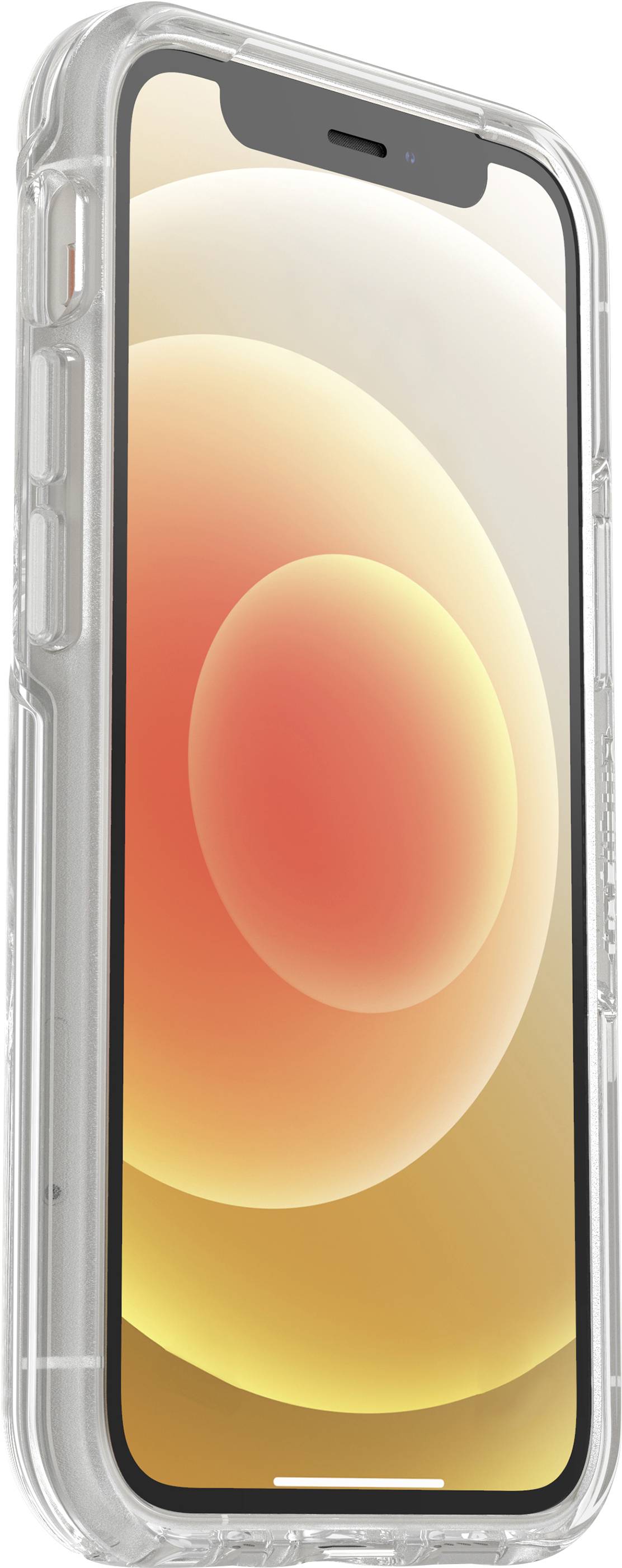 Otterbox Pop Symmetry Clear Backcover Apple iPhone 12 mini Grau Induktives Laden