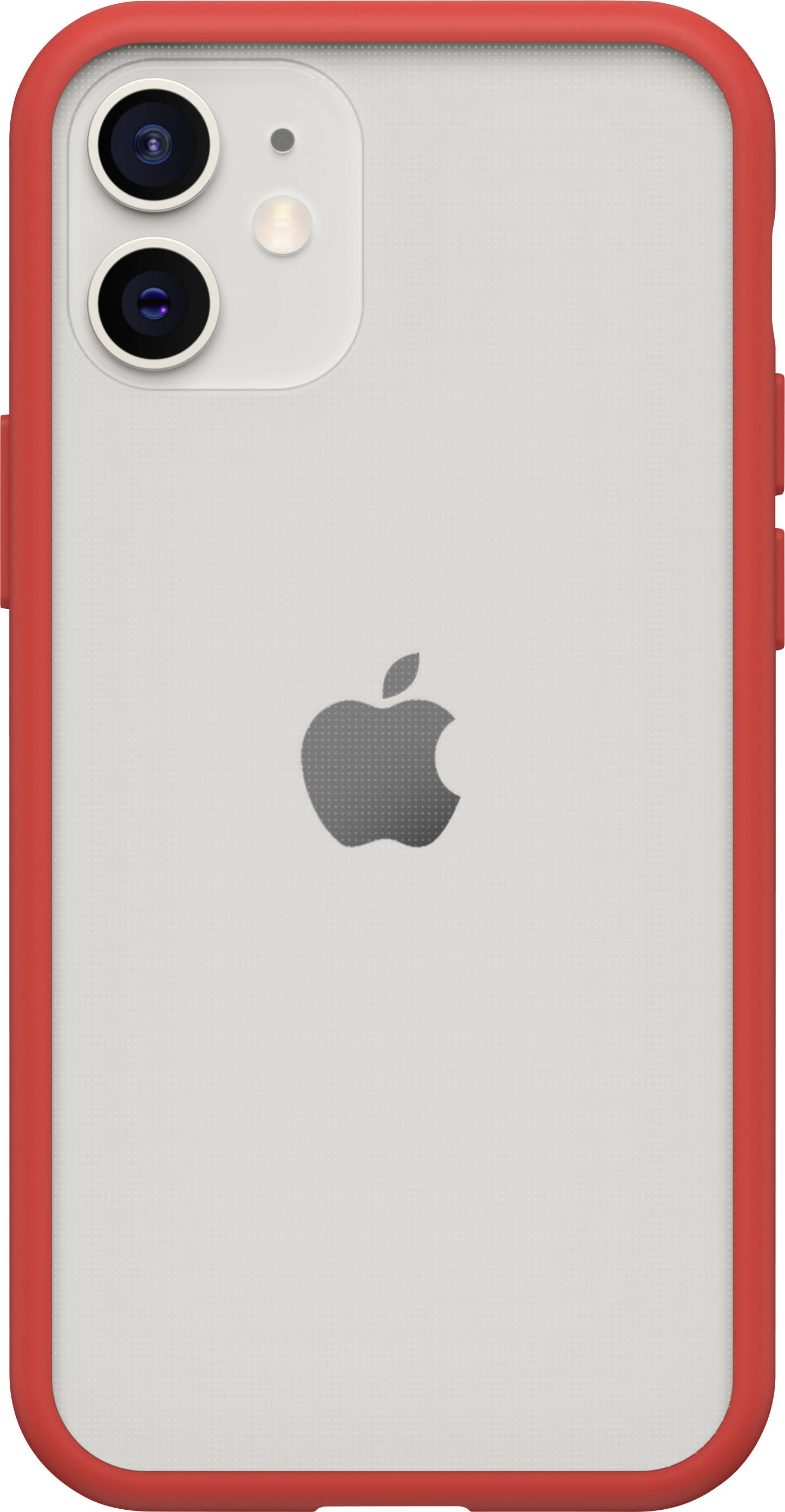 Otterbox React Backcover Apple iPhone 12 mini Rot, Transparent
