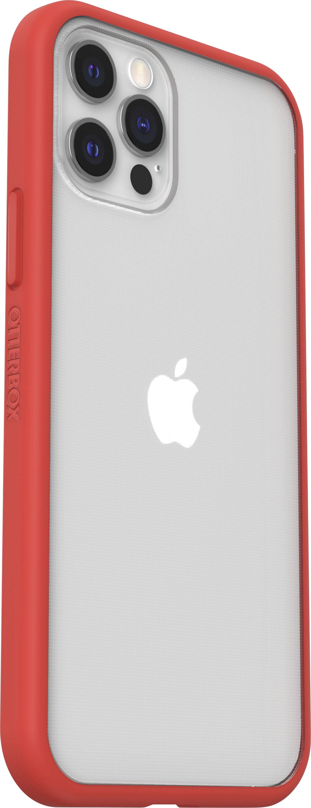 Otterbox React - ProPack BULK Backcover Apple iPhone 12, iPhone 12 Pro Rot, Transparent