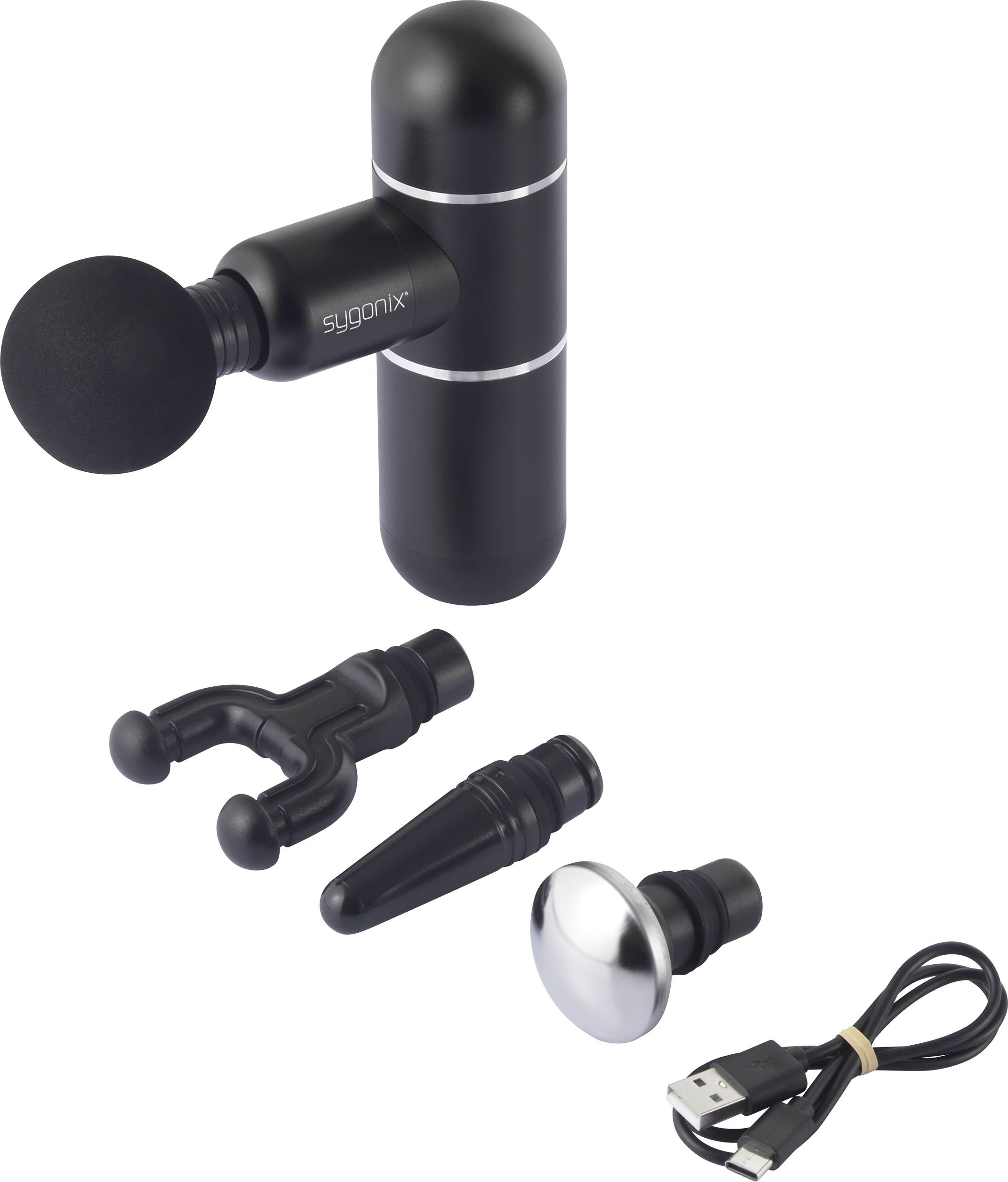 Sygonix Massagegerät 15W Schwarz